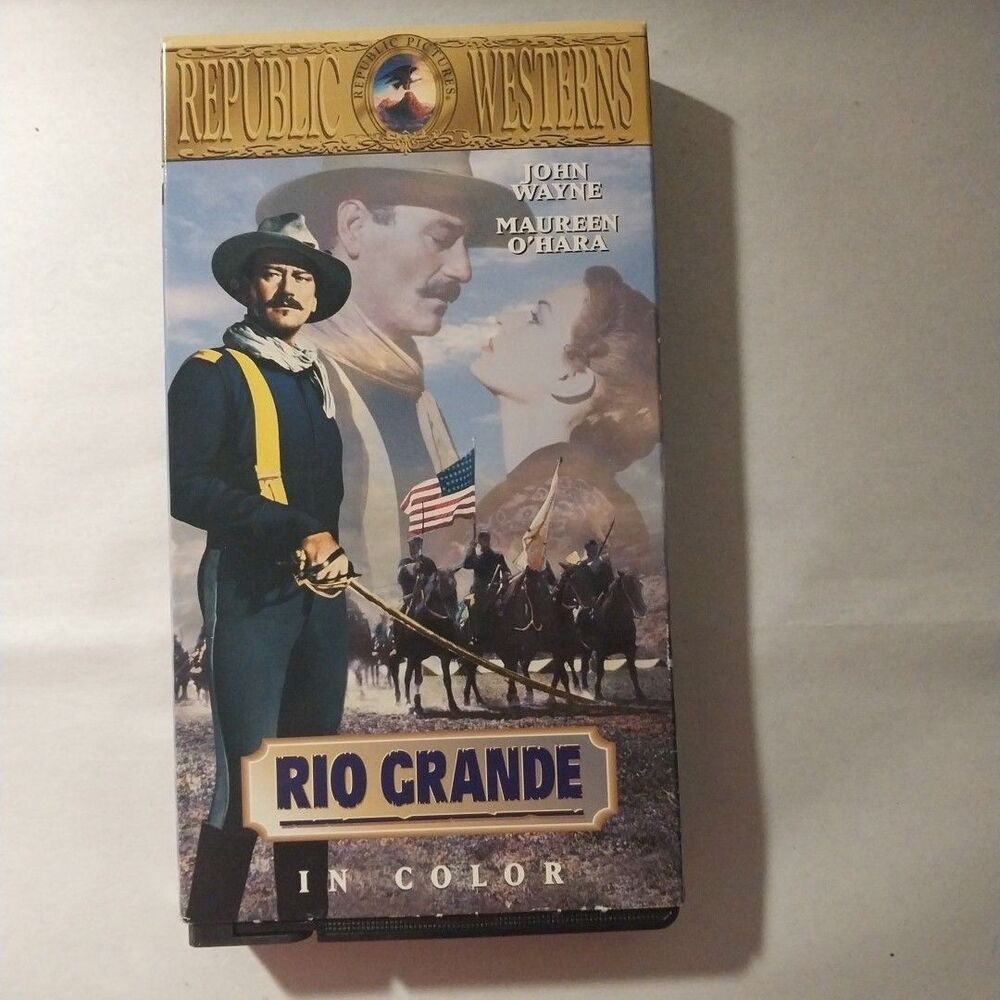 Rio Grande (VHS, 1994, Colorized Version) - Picture 1 of 3